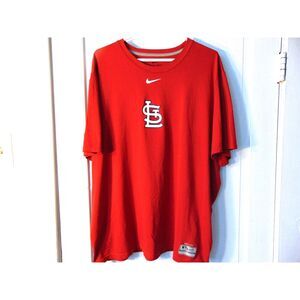 Nike Dri Fit St. Louis Cardinals Shirt Size 2XL Support you team read decription
